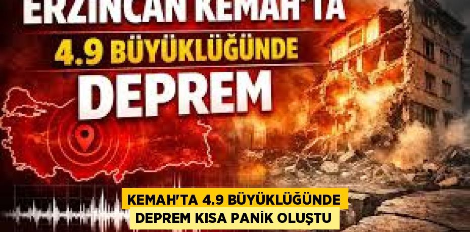 KEMAH’TA 4.9 BÜYÜKLÜĞÜNDE DEPREM KISA PANİK OLUŞTU