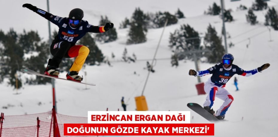 ERZİNCAN ERGAN DAĞI DOĞUNUN GÖZDE KAYAK MERKEZİ’